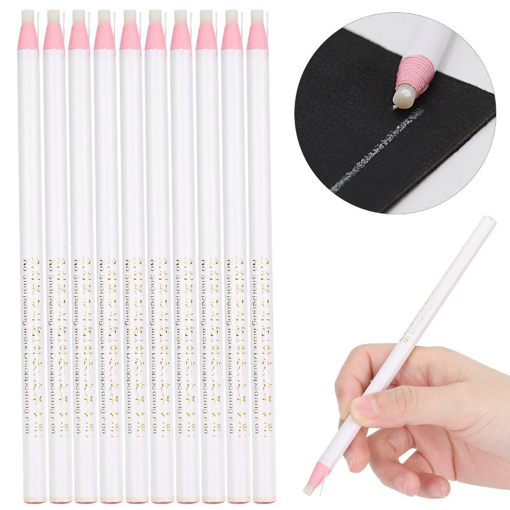 24pcs Multi-Functional Fabric Marking Pencil White Tailor Chalk Pencil  For Tailor