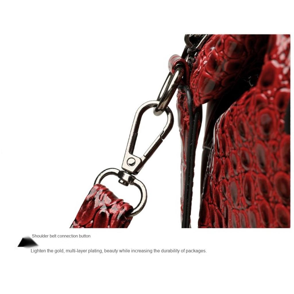 Xeie Thuk Shoulder Bag Women Faux leather Crossbody Daily Commute