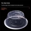 Disposable Plastic Round Food Containers with Lids