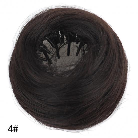 Chignon en forme de nid d'oiseau pour cheveux, Outil de coiffage, Chignon en forme de bouton de fleur, Augmente naturellement le volume des cheveux, Accessoire pour cheveux, Pince à griffes, Élastique à cheveux