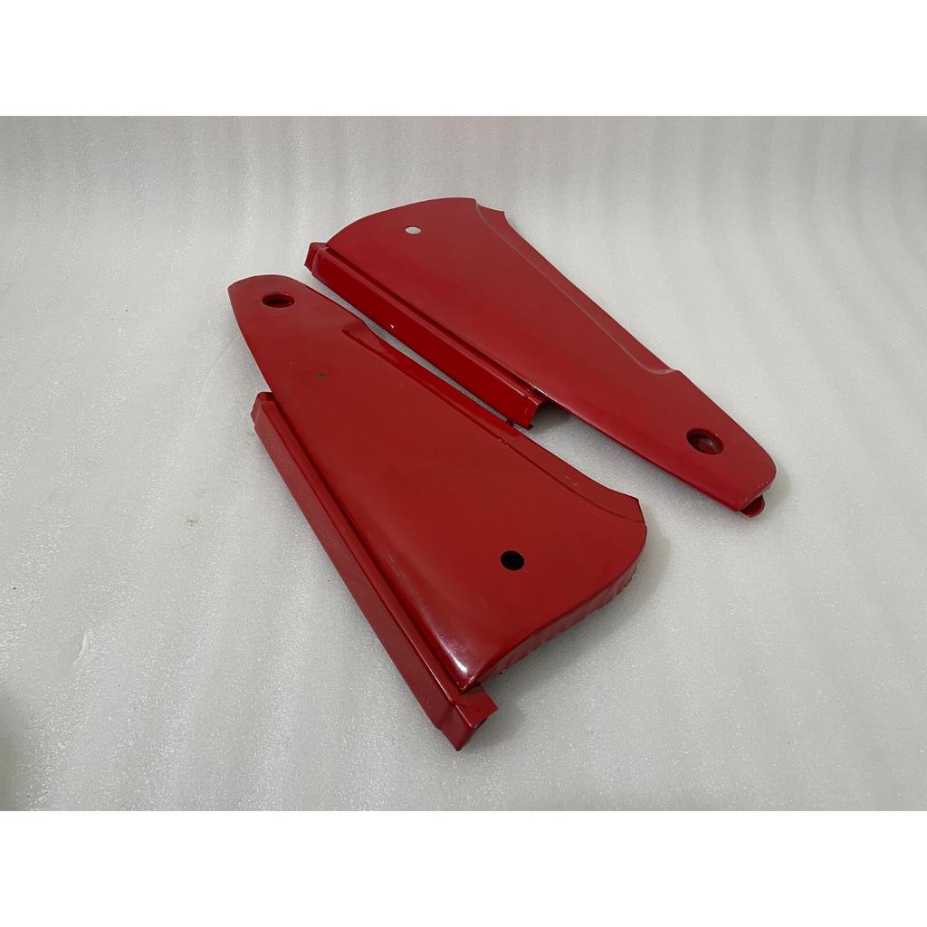 Motorhauben-Seitenwand-Set Stahlrot lackiert Massey Ferguson Traktor |Passend für