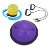 Balance Ball Half Exercise Fitness with Resistance Bands and Pump Training for Dance