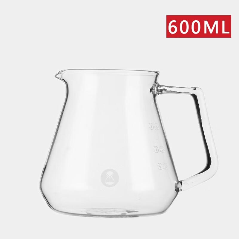 Стеклянный кофейник Timemore 600 мл