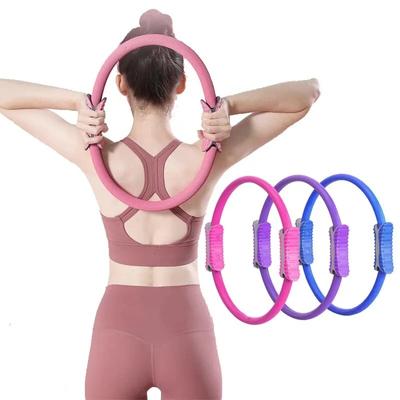Yoga Pilates Ring Open Back Dünnes Bein Anfänger Fitnessgerät Trainer Körperformung Pilates Magic Circles Yoga Rad Zubehör