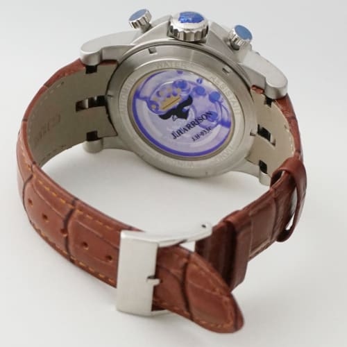 John Harrison J.H-033PB Big Balance Multifunction Automatic & Manual Winding Men's Watch