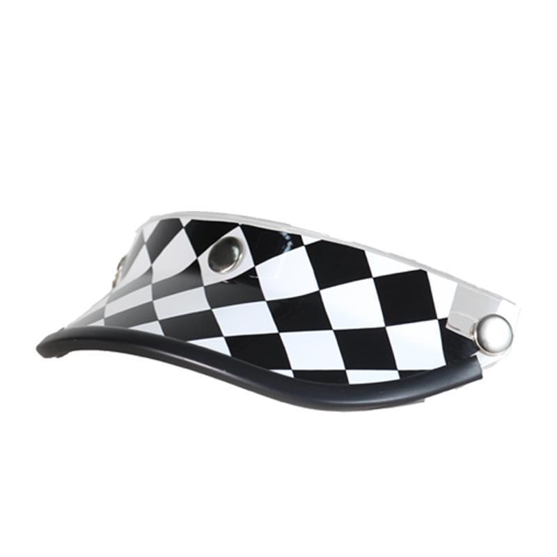 Helmet Accessories: Brim and Long Visor for Three-Buckle Helmets