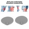 2Pcs Electrode Pads 95mm Round Soft Comfortable Silicone Physiotherapy Accessories