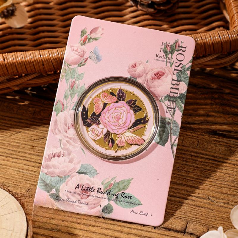 Love and Deepspace Sylus Qinche Farbige Rose Münze Anime Cosplay Wunschmünze Reise Jubiläum Geburtstagsgeschenk für Freunde Spielfans