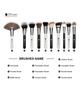 DUcare 31pcs Makeup Brushes Set Powder EyeShadow Blending Eyeliner Eyelash Eyebrow Make Up Brushes Beauty Cosmestic Brush Tool with Bag