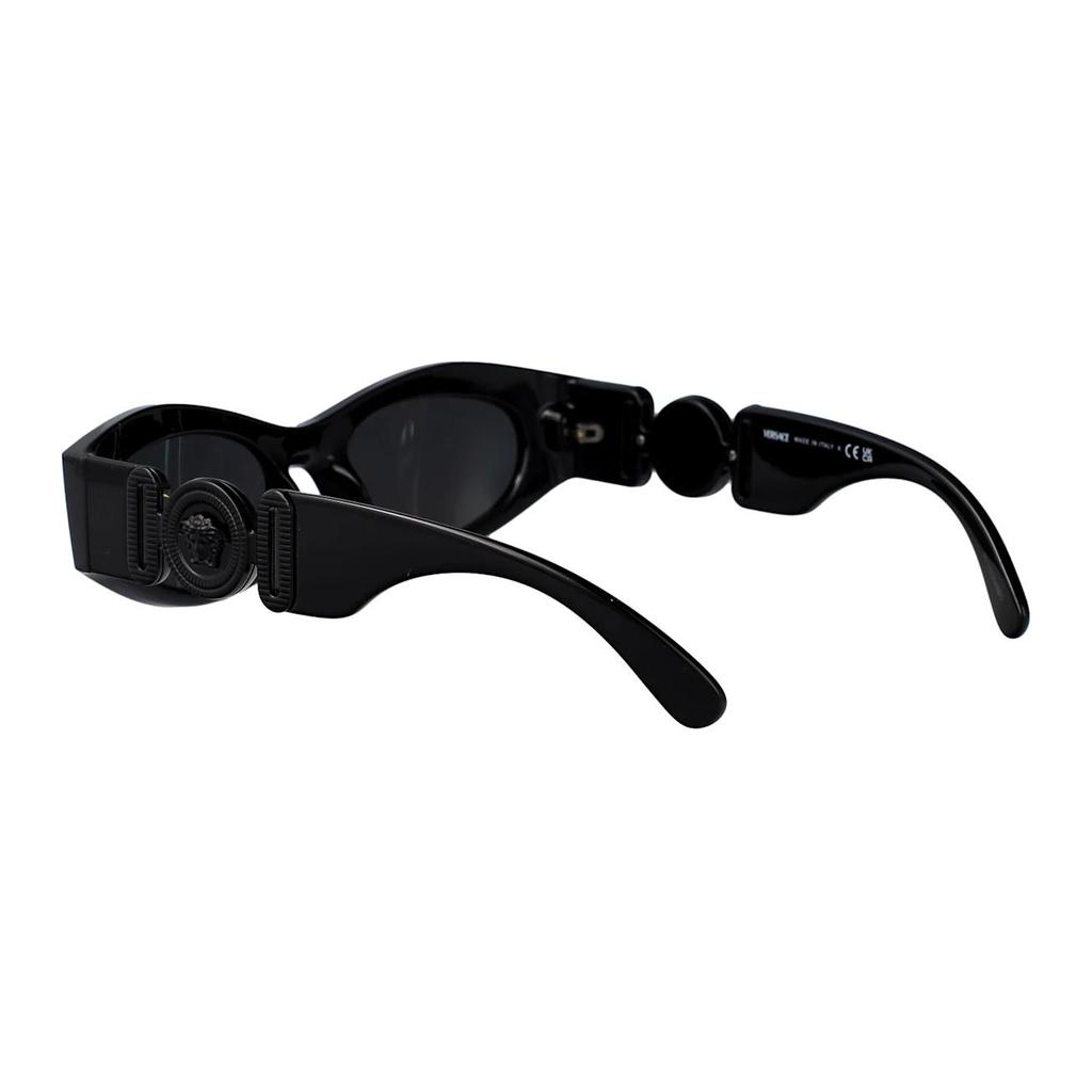 Versace Solid Design Cat Eye Sunglasses Women Sunglasses Black VE4480U