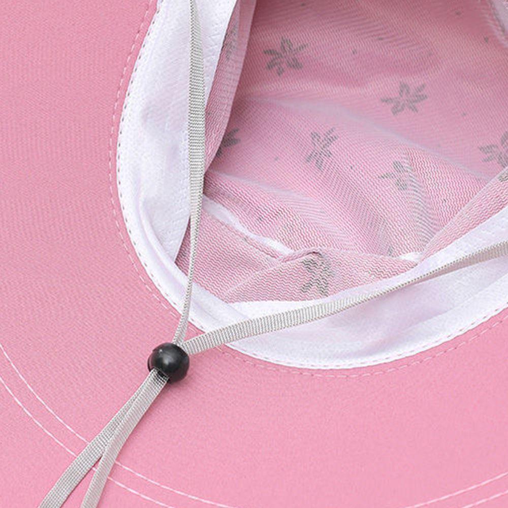 Do Farming Work Summer UV Protection Flower Print Bucket Hat Women Sun Hat With Neck Flap