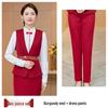 Neues Damen-Weste-Uniform-Set im chinesischen Stil