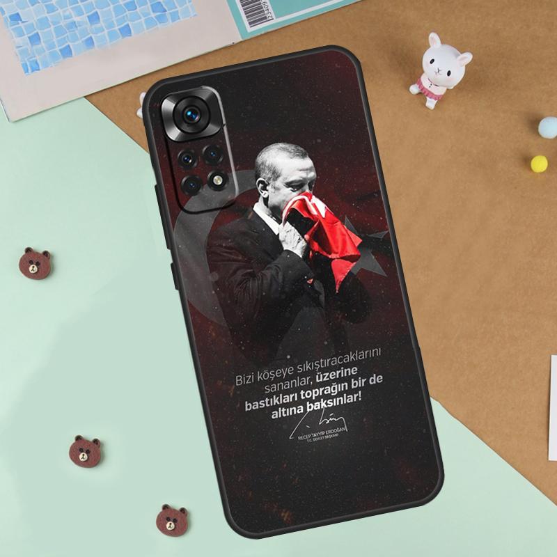 

Turkey Recep Tayyip Erdogan Case For Xiaomi Redmi Note 13 14 9 10 11 12 Pro 10S 11S 12S Cover For Redmi 13C 10C 12C 14C Redmi 10C