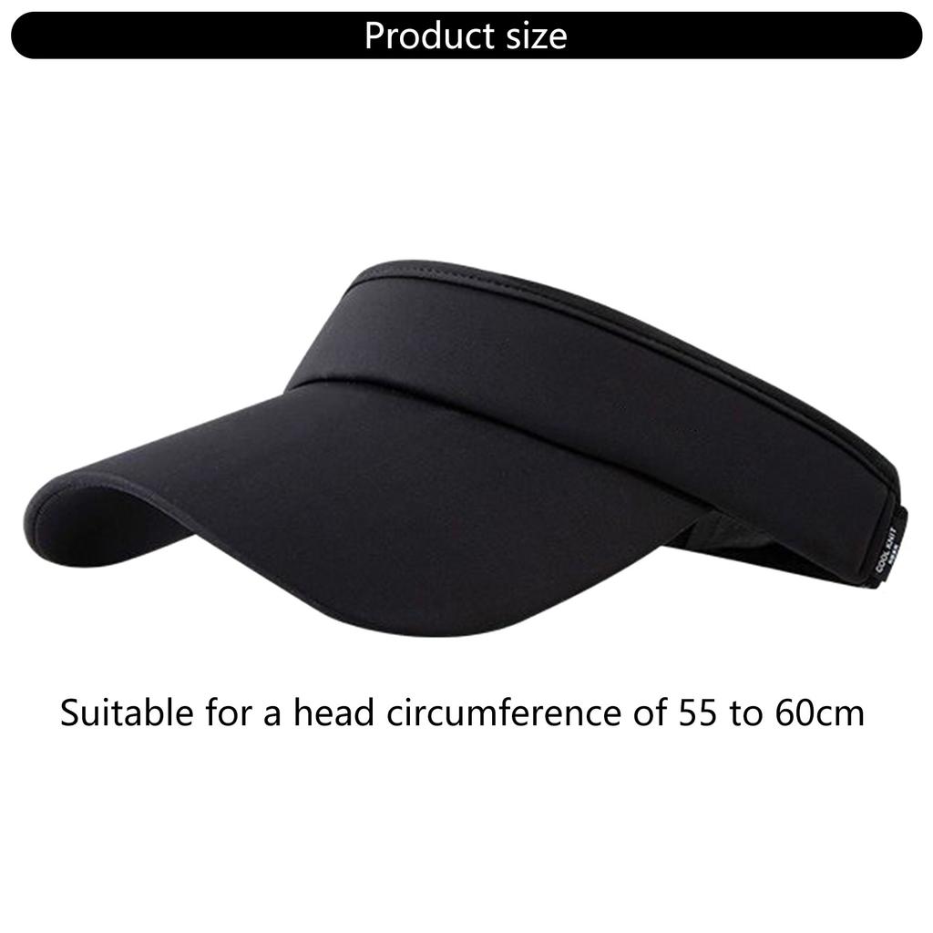 Summer Outdoor Sun Hat UPF50+ Wide Brim Open Top Cap For Spors Travel Beach Activity Headwear for Women Men Unisex