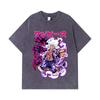 275 GSM Washed T-shirts 100% Cotton One Piece V28 Nika Print Unisex Heavy Cotton T Shirt
