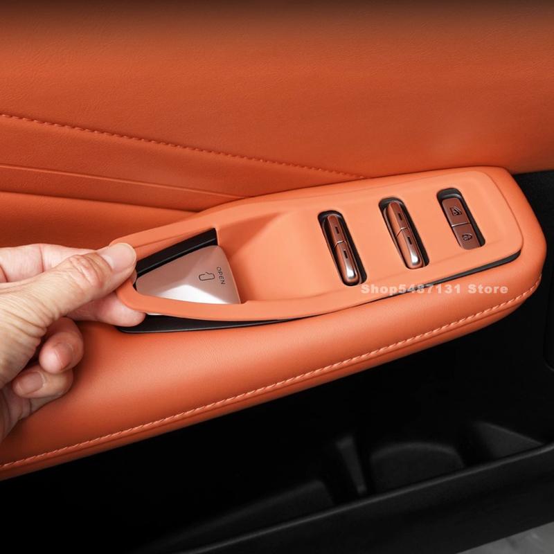 Car Window Switch Control Panel Covers Trim for Changan Deepal S05 Interior Accessories 2024 2025