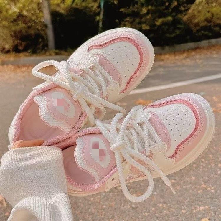 Barbie style platform new spring and summer students with wide-leg pants to increase the tide of board shoes