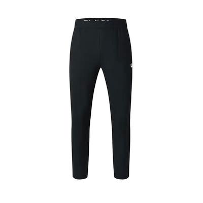 Fitness Series Casual Solid Color Knitted Sports Pants Men Bottoms Deep-Black A51M421602FBK