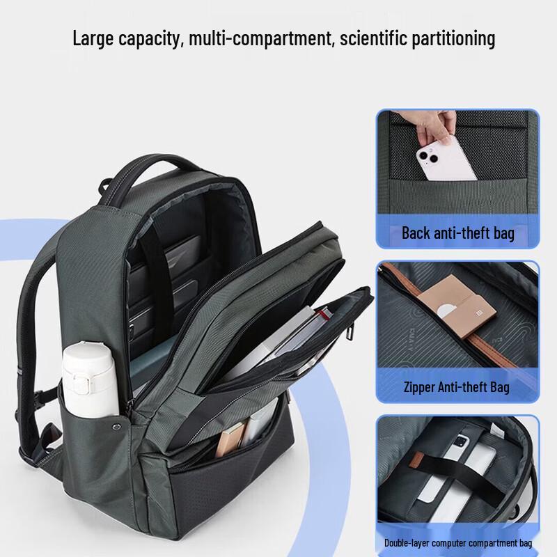 Caraa Ergonomic Business Laptop Backpack
