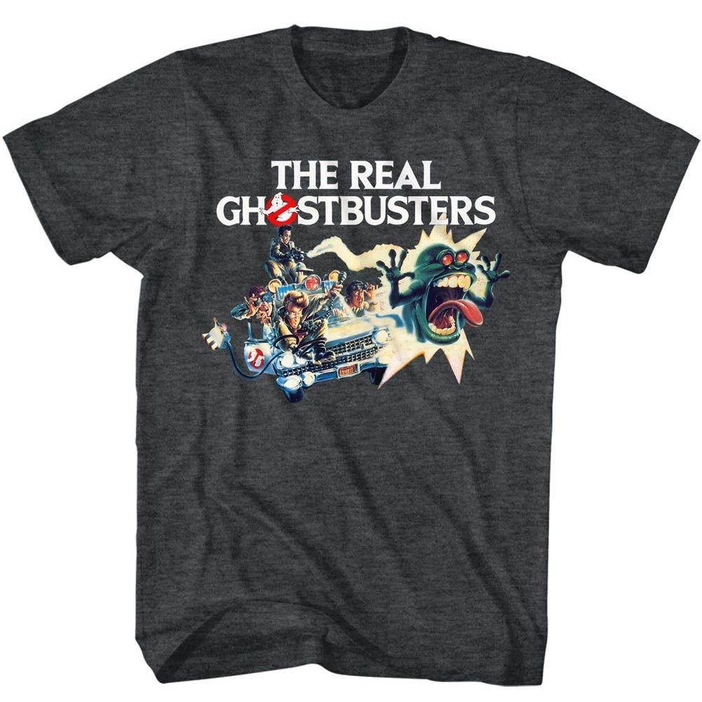 The Real Ghostbusters Car Chase TV Shirt XXL