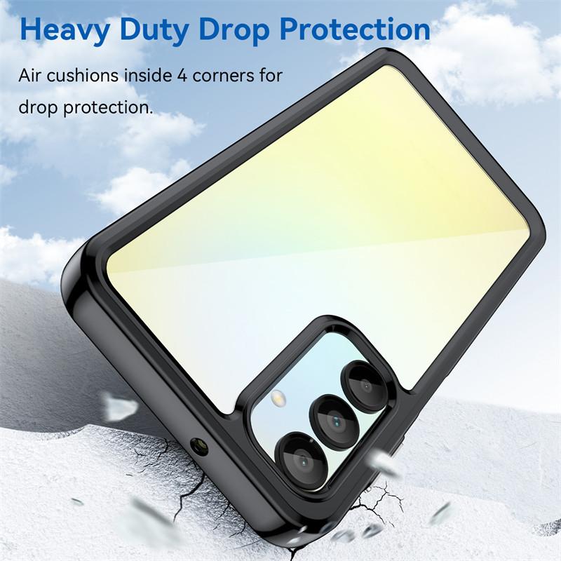 For Samsung Galaxy A16 5G Case Samsung Galaxy A16 5G Cover Shockproof Clear PC TPU Phone Back Cover For Samsung Galaxy A16 5G