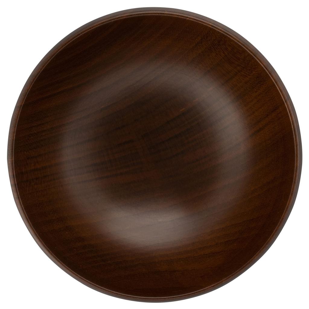 Yamanaka Lacquerware Shirasagi Mokko Soup Bowl, Shirasagi Bowl M, Approx. 11cm, Sakura, Lacquer Tea, Made In Japan, Brown