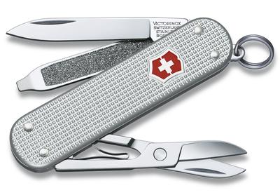 Classic SD ALOX Swiss Army Knife Multifunctional Knife Outdoor Camping Scissors with Flathead Screwdriver Equipped with Nail File Swiss