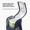-Border Isolierte Tasche Großes Fassungsvermögen Lunchtasche Lunch Isoliertasche Handliche Picknicktasche Umhängetasche Outdoor Frischhalte-Eistasche