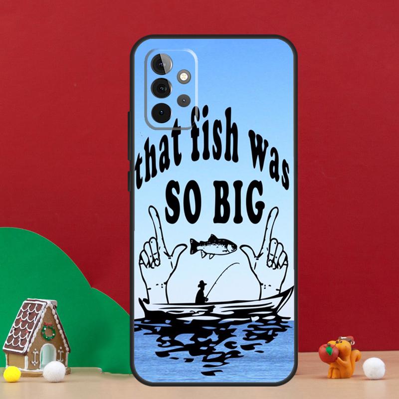Bass Fishing Baits Lures Hook Tackle Case For Samsung Galaxy A55 A52 A32 A12 A33 A06 A16 A26 A36 A56 A15 A53 A13 A34 A54 A14 A17