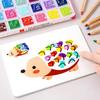 Non-Toxic Finger Painting & Coloring Book Set for Kids