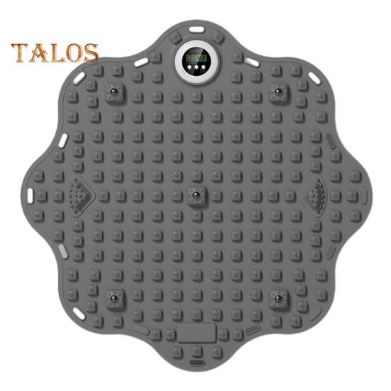 

Массажный коврик для ног с таймером, снятие боли в ногах, расслабление мышц, рефлексотерапия стоп, противоскользящий портативный акупрессурный коврик, портативный хождение по камням серый