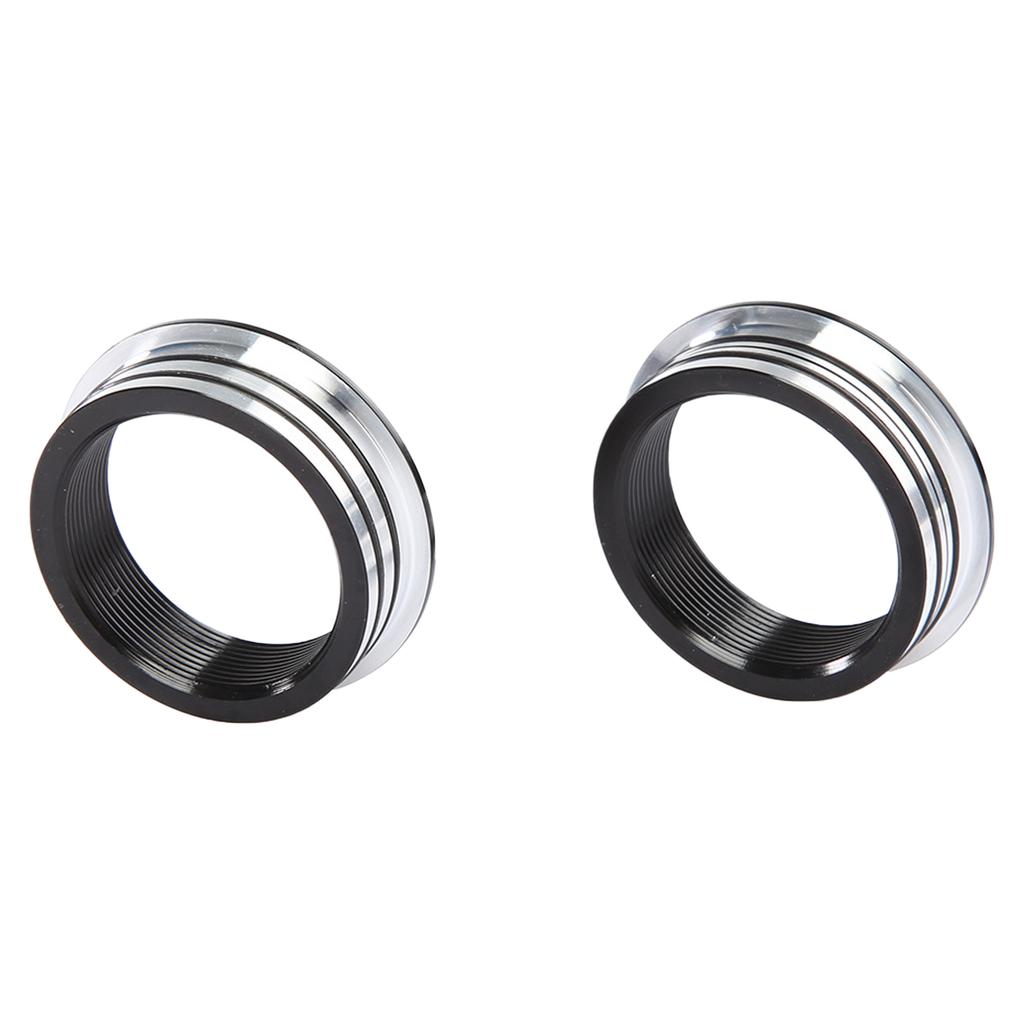 2pcs 42mm Aluminum Alloy Bike Bottom Bracket Conversion Adapter Bottom Bracket Conversion Seats Bike Accessories Enduring