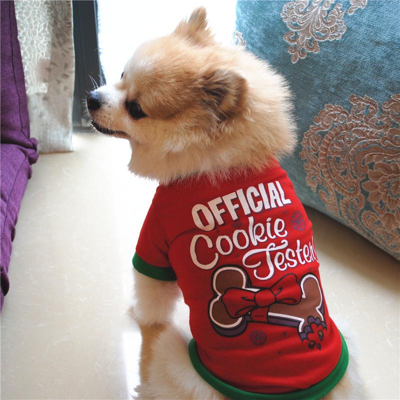Haustierhund, Weihnachts-T-Shirt, atmungsaktiv und bequem