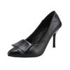 Damenschuhe leichte schwarze Büroschuhe High Heel Pumps Damen klassischer Komfort Party-Absatzschuhe ab684
