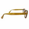 Excellent MOSCOT Sunglasses LEMTOSH Eyewear Clear Brown Mens Used