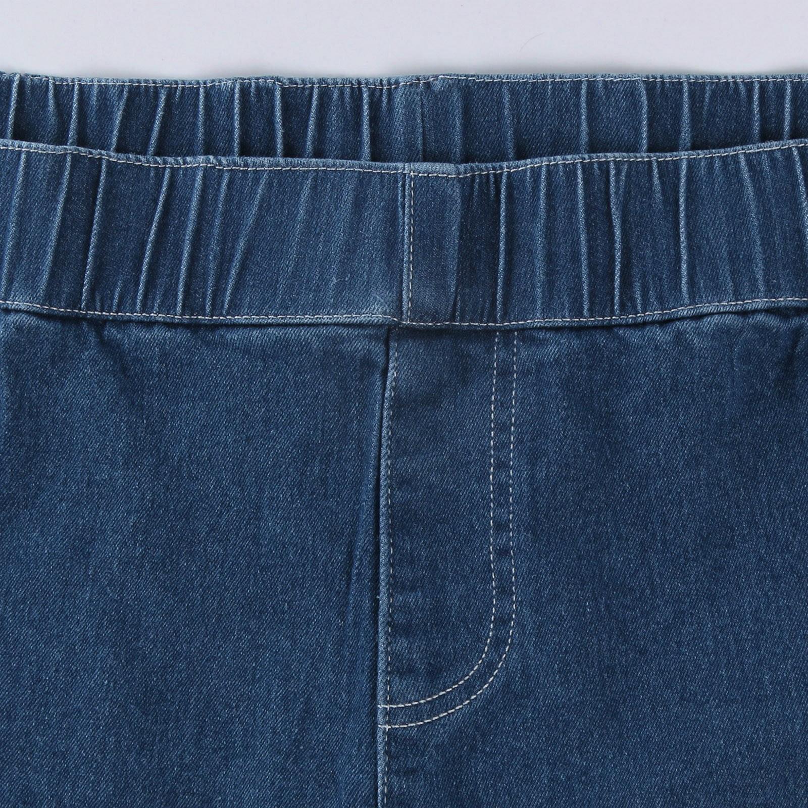 Новые широкие джинсы для женщин — фото 8