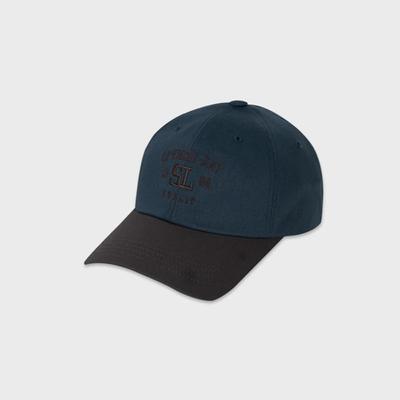 Sonnenbeschienene SYMBOL LOGO BASEBALLKAPPE (MARINEBLAU/BRAUN)