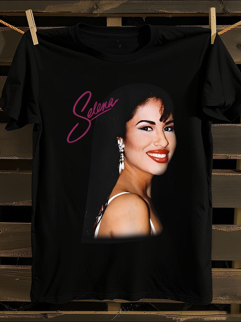 Unisex Vintage Tshirt Vintage Selenas Quintanilla Love Mu...