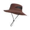 Outdoor outing mountaineering bucket hat spring and summer eaves sunscreen visor breathable versatile British sun hat children