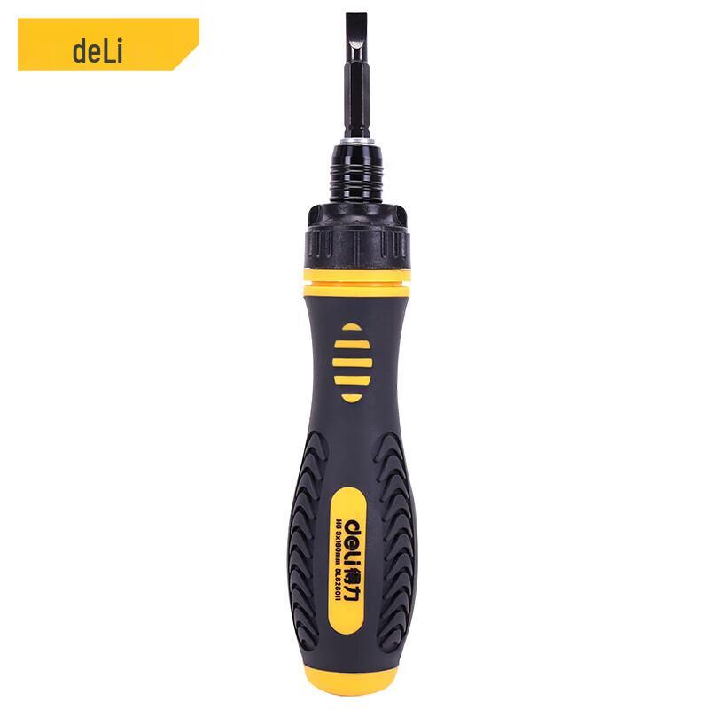 Deli Magnetic Ratchet Telescopic Screwdriver