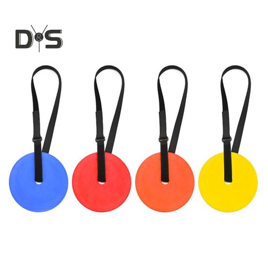 Cible de but de football, cônes plats, cible de tir de hockey sur gazon avec bandes réglables, but de sport, aide à l'entraînement d'agilité réactive pour la crosse et le baseball