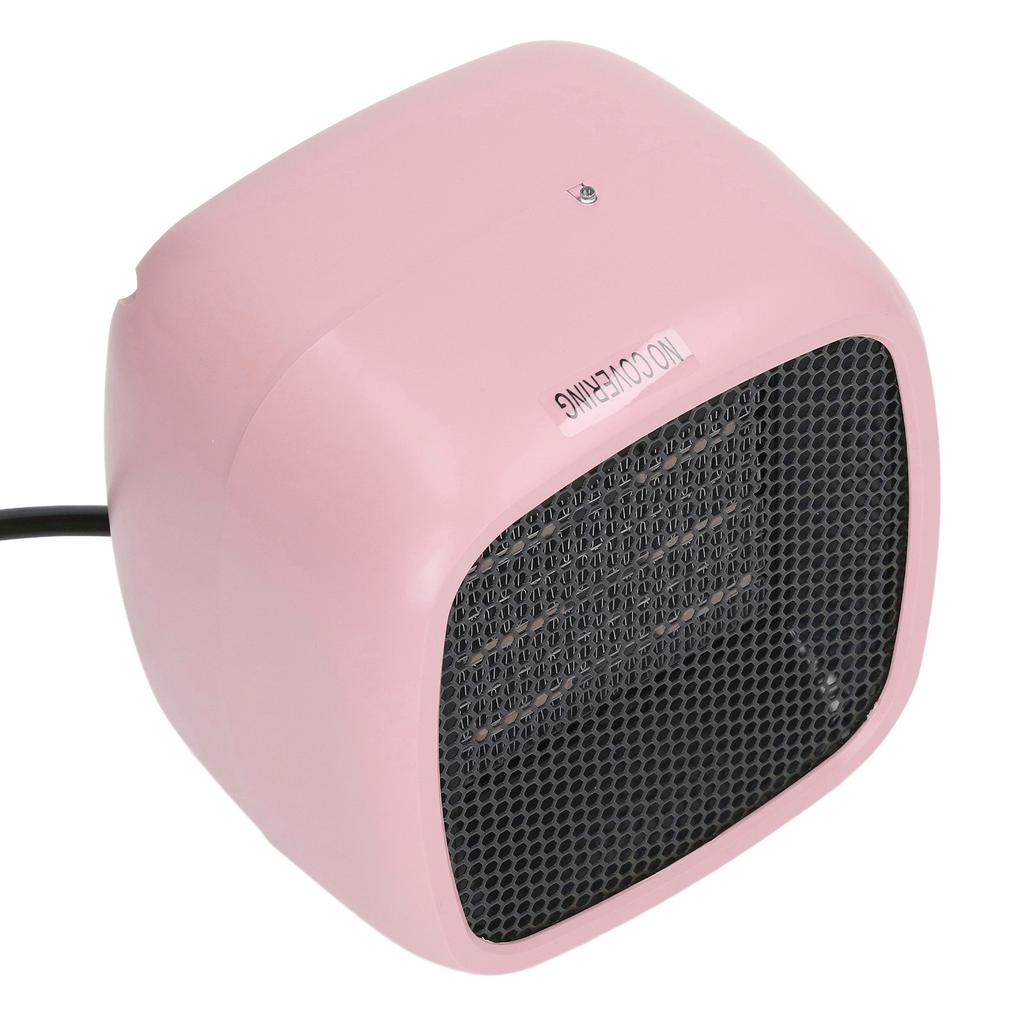 Portable Electric Desktop Heater PTC Ceramic Fast Heating Small Space Heater for Home Bedroom