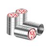 Car Wheel Tire Valve Caps Protection Cover Auto Accessories For Volkswagen VW Scirocco GOLF MK6 Polo Tiguan CC PASSAT GTI R Line CWU1