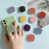 Cute Square Pop Socket Phone Grip - 360° Rotatable Finger Ring Stand Sticker