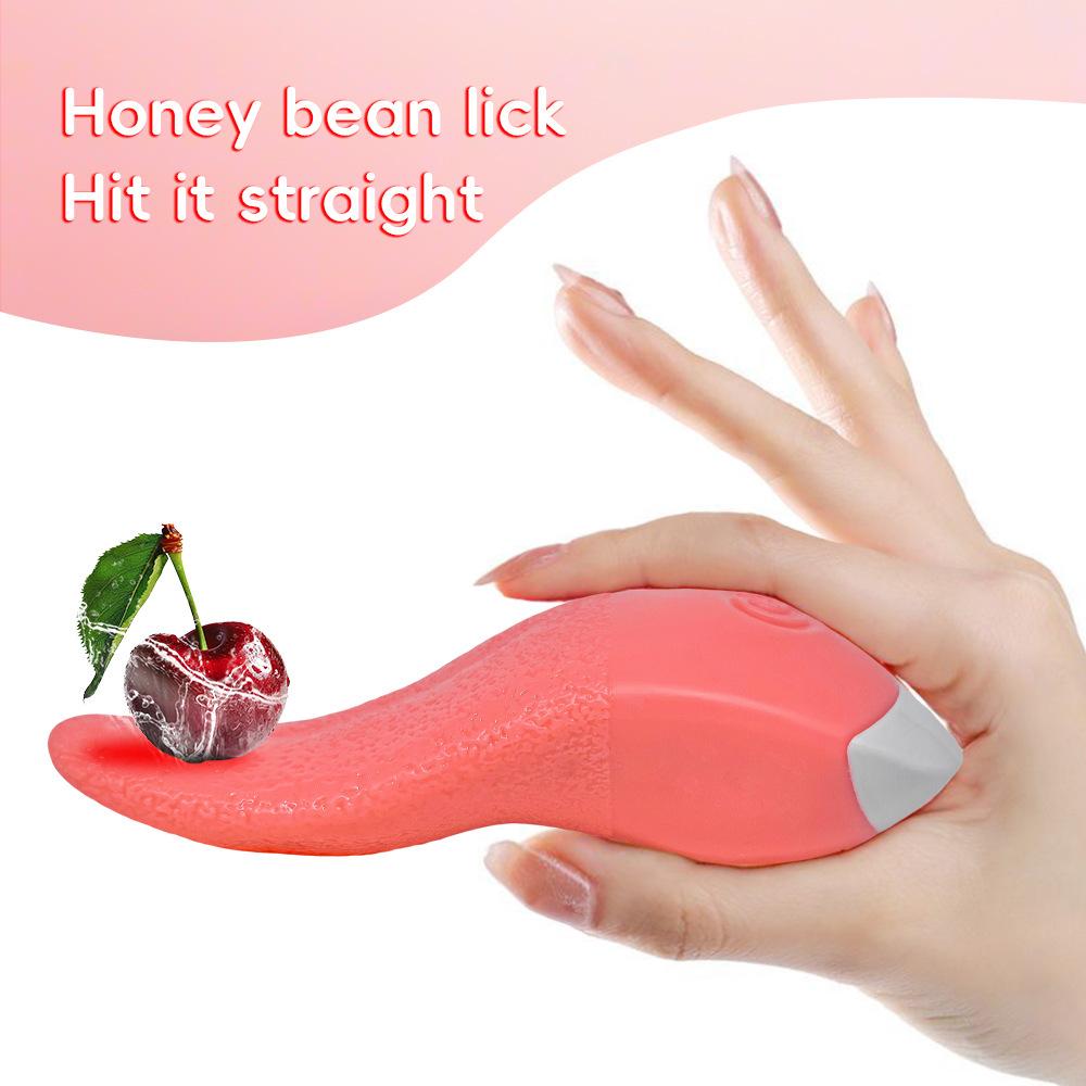 Simulation Electric Tongue Rechargeable Vibration Masturbation Device Women's Multi-Frequency Vibration Artifact Sexy Sex Product
