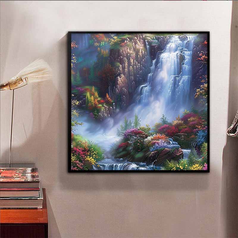 Neuankömmling 5D DIY Vollkreis Diamantmalerei "Landschaft" Stickerei Kreuzstich Heimdeko Geschenk