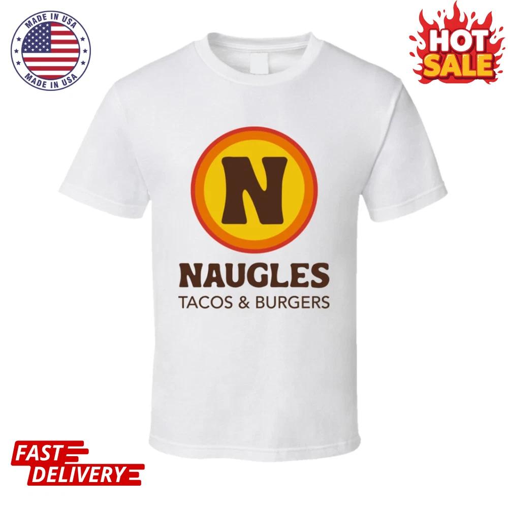 

Naugles Classic Retro Fast Food Restaurant Logo Fan Foodie Food Inspired T shirt S