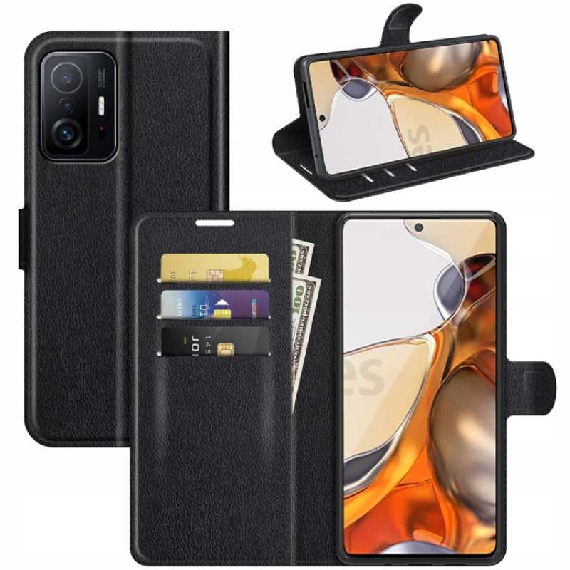 Litchi Xiaomi 11T/11T Pro Czarny
