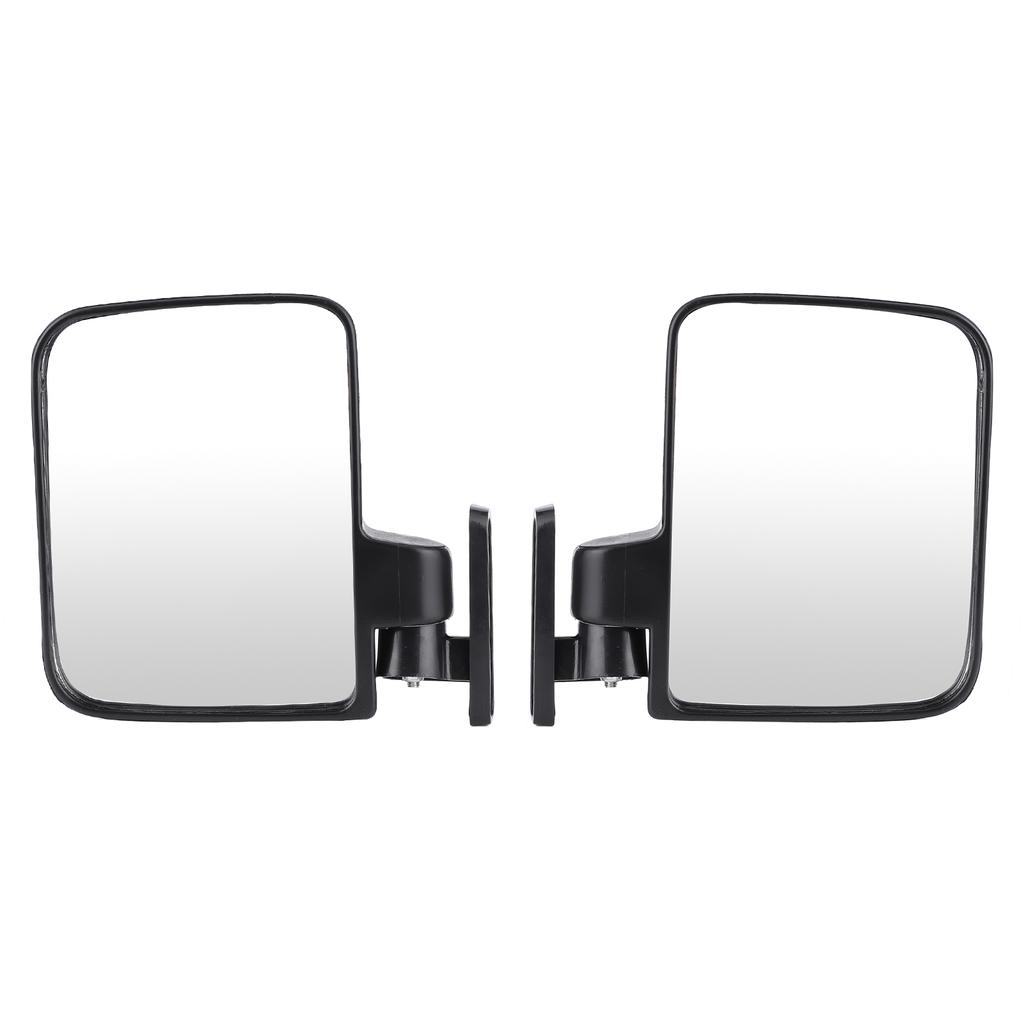 2pcs Club Cart Mirrors Door Side Rear View Exterior Vehicle Modification Accessory for Most ATV
