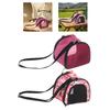 Hamster Carrier Bag Zipper Soft Breathable Adjustable Strap Pouch Transport Bag for Small Animals Rabbits Rats Hamster Squirrel
